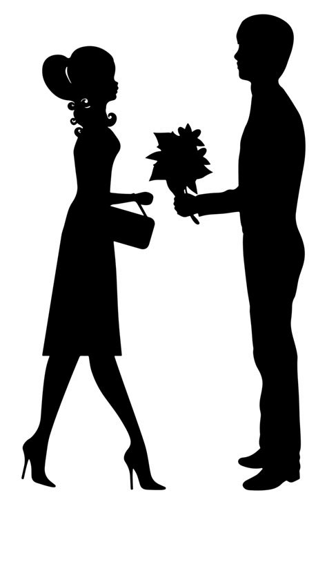 Free Cute Couple Silhouette Download Free Cute Couple Silhouette Png