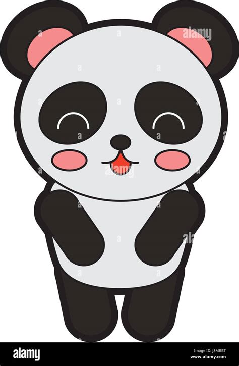 Cute Panda Bear Stock Vector Image And Art Alamy