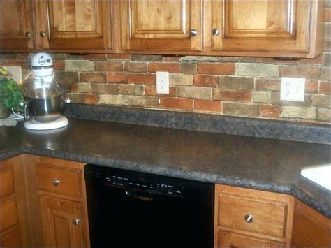 Wisewood's pecan veneer products include flexible sheets, available with sequence matching, premium upgrade, and multiple backer options. Sticky Backsplash Tiles Veneer Cost Stone Kitchen Peel And ...