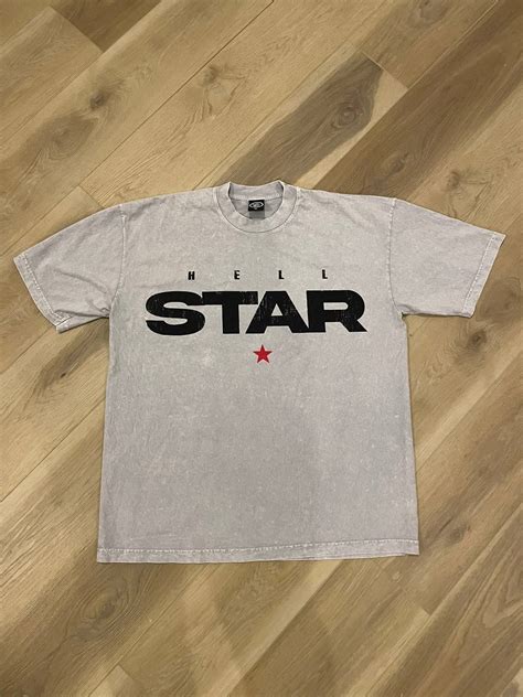 Streetwear Hellstar Path To Paradise Tee Grey Grailed