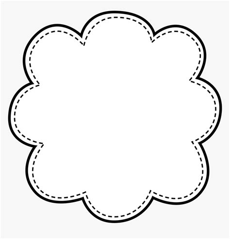Shape Clipart Black And White Hd Png Download Kindpng