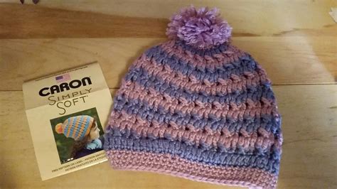 Hat Made By Caroline Stefanie With Caron Simply Soft Yarns In