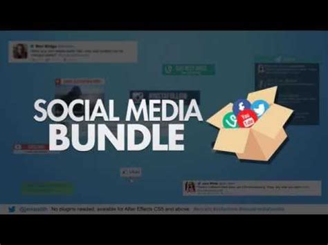 Templates for adobe after effects are an awesome way to automate your workflow and add creative visuals to your videos. Social Media Bundle - After Effects Templates | VideoHive ...