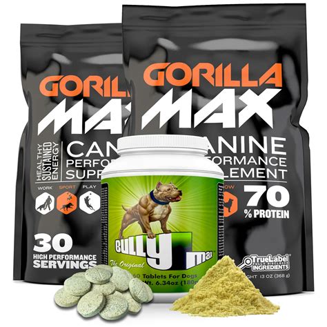 Check spelling or type a new query. Bully Max & Gorilla Max Muscle Building Combo Pack