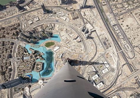 View From The Top Of Burj Khalifa Dubai Photo One Big Photo