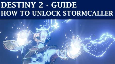 In order to unlock your second and third subclass in destiny 2, which hunters will need to locate to unlock the nightstalker subclass. Destiny 2 Guide: How to Unlock Stormcaller Subclass ...
