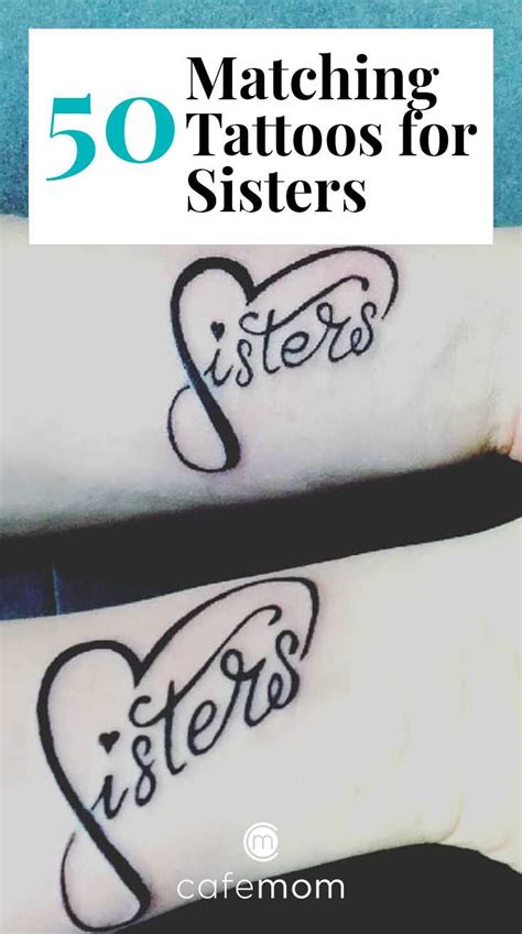50 Matching Tattoos Sisters Can Get Together