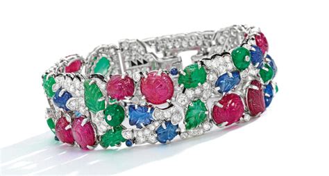 Cartier ‘tutti Frutti Bracelet Sets Online Jewelry Auction Record