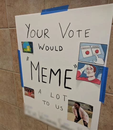 Poster For Student Council Election Fellowkids