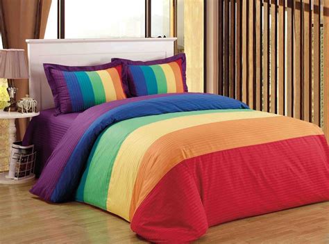 Add this over the rainbow reversible comforter set to their room for a bright happy space. Rainbow Comforter Set 5 Piece Queen Size with Duvet Cover ...