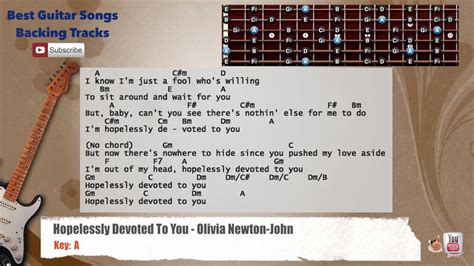 Comment must not exceed 1000 characters. Hopelessly Devoted To You - Olivia Newton-John Guitar ...
