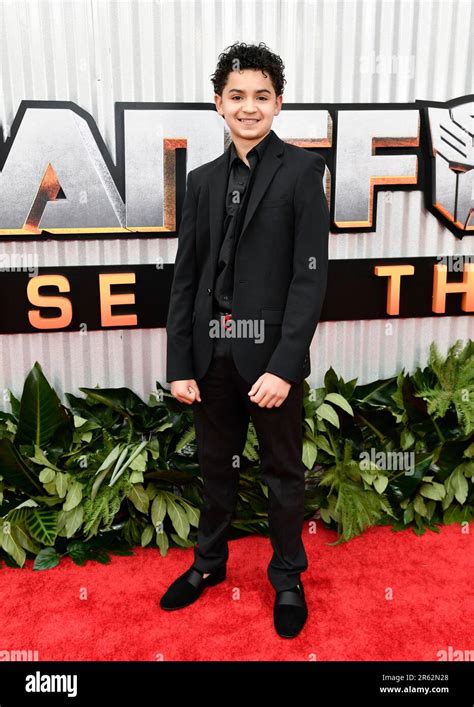 Dean Scott Vasquez Attends The Premiere Of Transformers Rise Of The