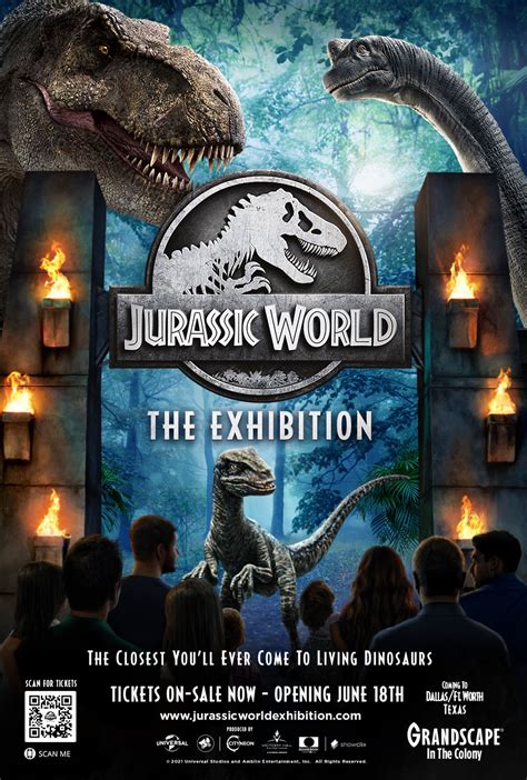 Jurassic World The Exhibition Press Page Shore Fire Media