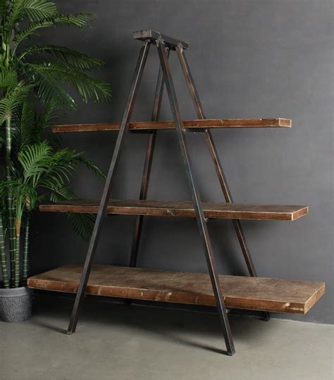 Everist timber supplies high quality timber cladding materials including: Industrial Tripod Bookcase | Industrial style, Book ...