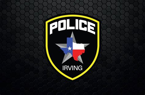 irving texas police department patch logo decal emblem crest etsy