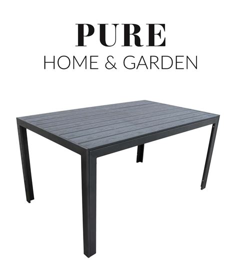 Maybe you would like to learn more about one of these? FIRE XXL Polywood Alu-Gartentisch 180x90cm | Gartentische ...