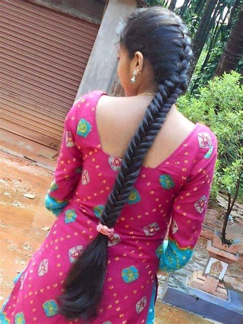 In this video i have shown you how do front braid hairstyle in 2 mins. Pin by Danny Man M on LONG HAIR BRAiDS Indian Streets ...