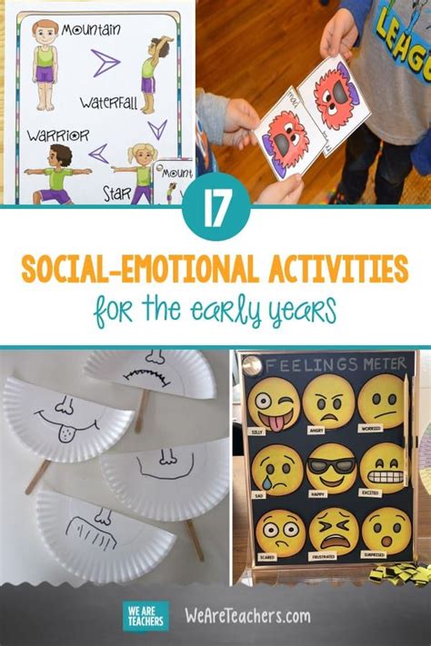20 Fun Sel Activities For Preschool And Kindergarten Emotions