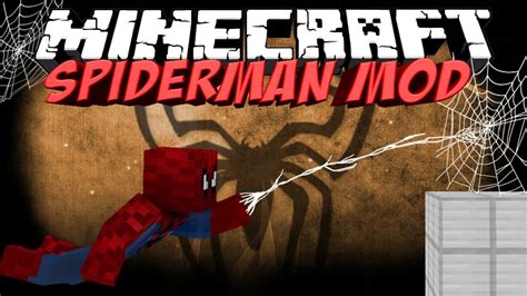 Amazing Spiderman Mod Minecraft Spiderman Mod Showcase Youtube