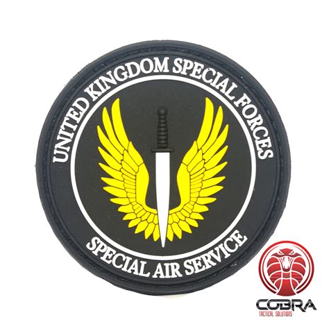 United Kingdom Special Forces Special Air Service Military Pvc Patch