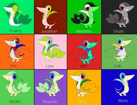 Snivys By Ericsonic18 On Deviantart