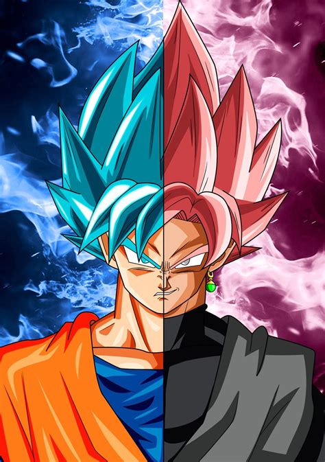 Welcome back to yet another post analyzing a new super saiyan form! Goku Super Saiyan Blue & Goku Black, Dragon Ball Super ...