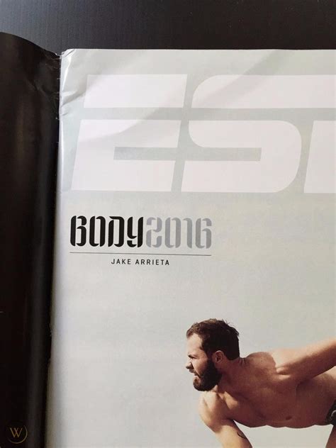 Espn The Body Issue Dwayne Wade And Jake Arrieta Covers Lot Of 2 July