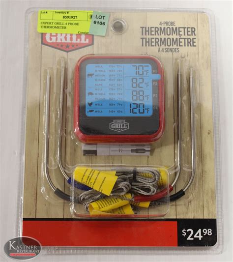 Expert Grill 4 Probe Thermometer