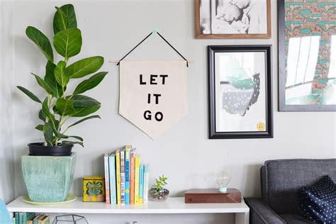 You can create everything, from words to abstract wall art. 11 Wall Decor Ideas DIY Less Than in 1 Hour | Photojaanic