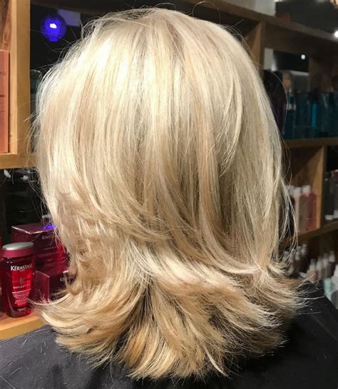 70 Brightest Medium Length Layered Haircuts and Hairstyles for 2024