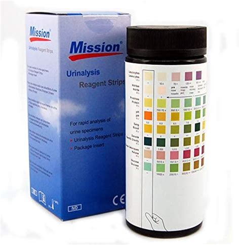 Cystitis Test Kit Urine dip Tests 8 Parameter Urine Dip Test (100 Test ...