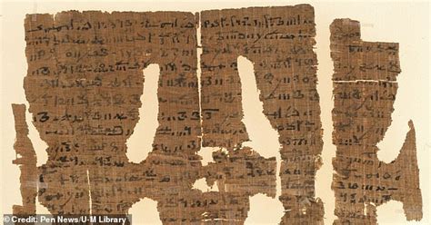 Sex Spell To Force A Man Into Bed Discovered On Egyptian Papyrus Hot Lifestyle News
