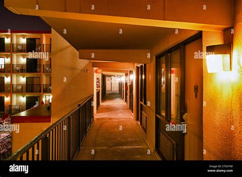Motel Room Door Night Hi Res Stock Photography And Images Alamy