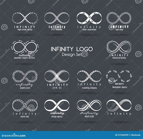 Infinity Logo And Symbol Template Icons App Vector Illustration