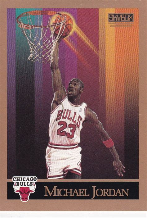 Find great deals on ebay for basketball cards value. 1990 Skybox Basketball Card # 41 - HOF MICHAEL JORDAN MINT FROM PACK #ChicagoBulls | Basketball ...