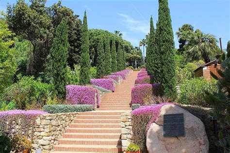 Der im jahr 1999 eröffnete jardí botànic de. Botanischer Garten Blanes