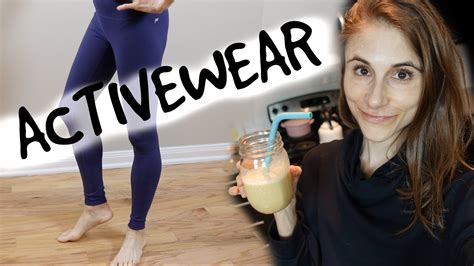 Vlogtober 8 Activewear Try On Haul And Smoothie Recipe Dr Dray Youtube