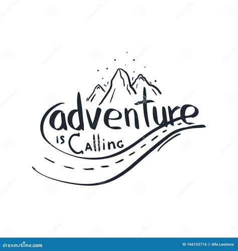 Adventure is Calling. Travel Lettering. Travel Life Style Inspiration