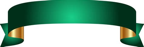 Banner Green Banner Ribbon Png Clipart Full Size Clipart