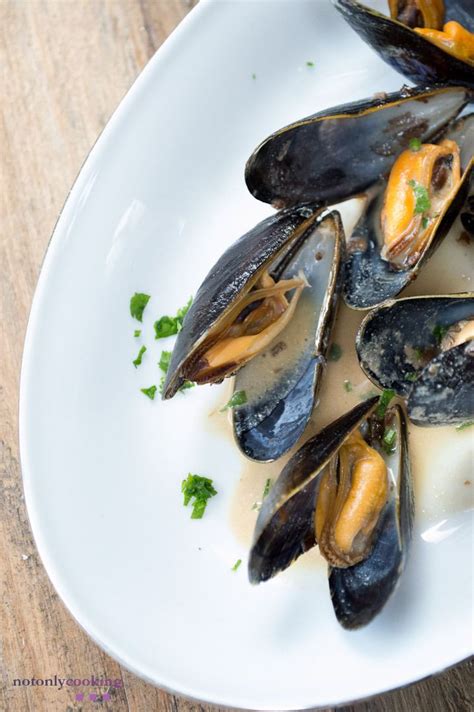 Arguably the only way to serve mussels, just add frites or french bread. MUSSELS MARINIÈRE WITH CREAM AND CIDER | Making them is so ...