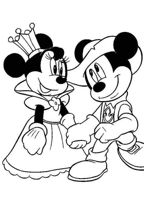 Detail Gambar Mewarnai Miki Mouse Koleksi Nomer 24