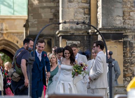 Michelle Dockery Got Married Exclusive Photos Of Lady Marys Wedding