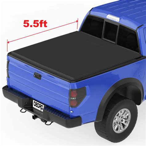 Oedro Roll Up Truck Bed Tonneau Cover Fit For 15 20 Ford F 150