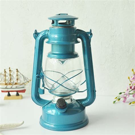 Effects when equipped in home comfort slot: Wrought Iron LED Kerosene alcohol lamps Portable Lantern ...