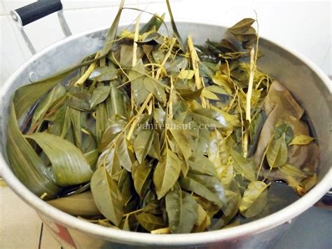 Barangan penjagaan herba selepas bersalin. Mandian Tradisional Selepas Bersalin