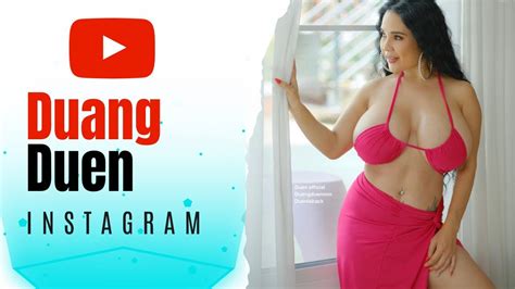 Duang Duen Most Attractive Instagram Star Curvy Plus Size Model Biography Youtube