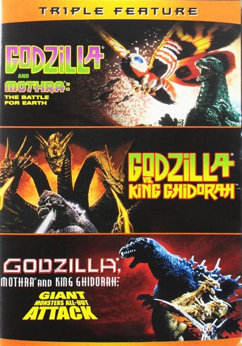 Amazon Com Godzilla Vs King Ghidorah Godzilla Vs Mothra Godzilla Mothra And King