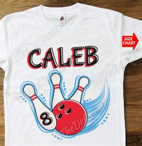 Personalized Bowling Ball Pins T Shirt Bowling Graphic Tee Etsy