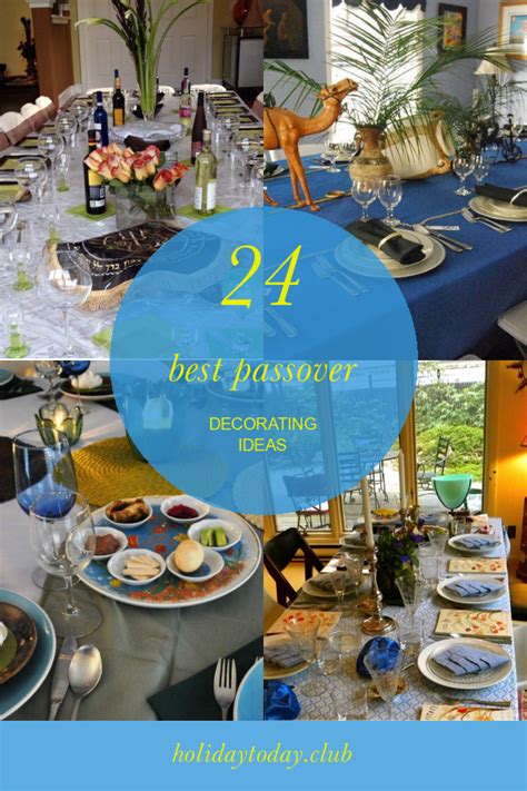 12 passover entertaining ideas for the whole family. 24 Best Passover Decorating Ideas in 2020 | Passover table ...