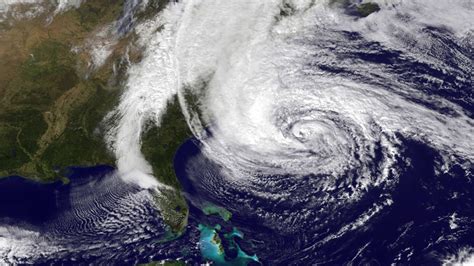 Hurricane Sandy From Space Youtube